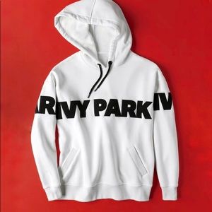 IVY PARK Chenille Logo Hoodie